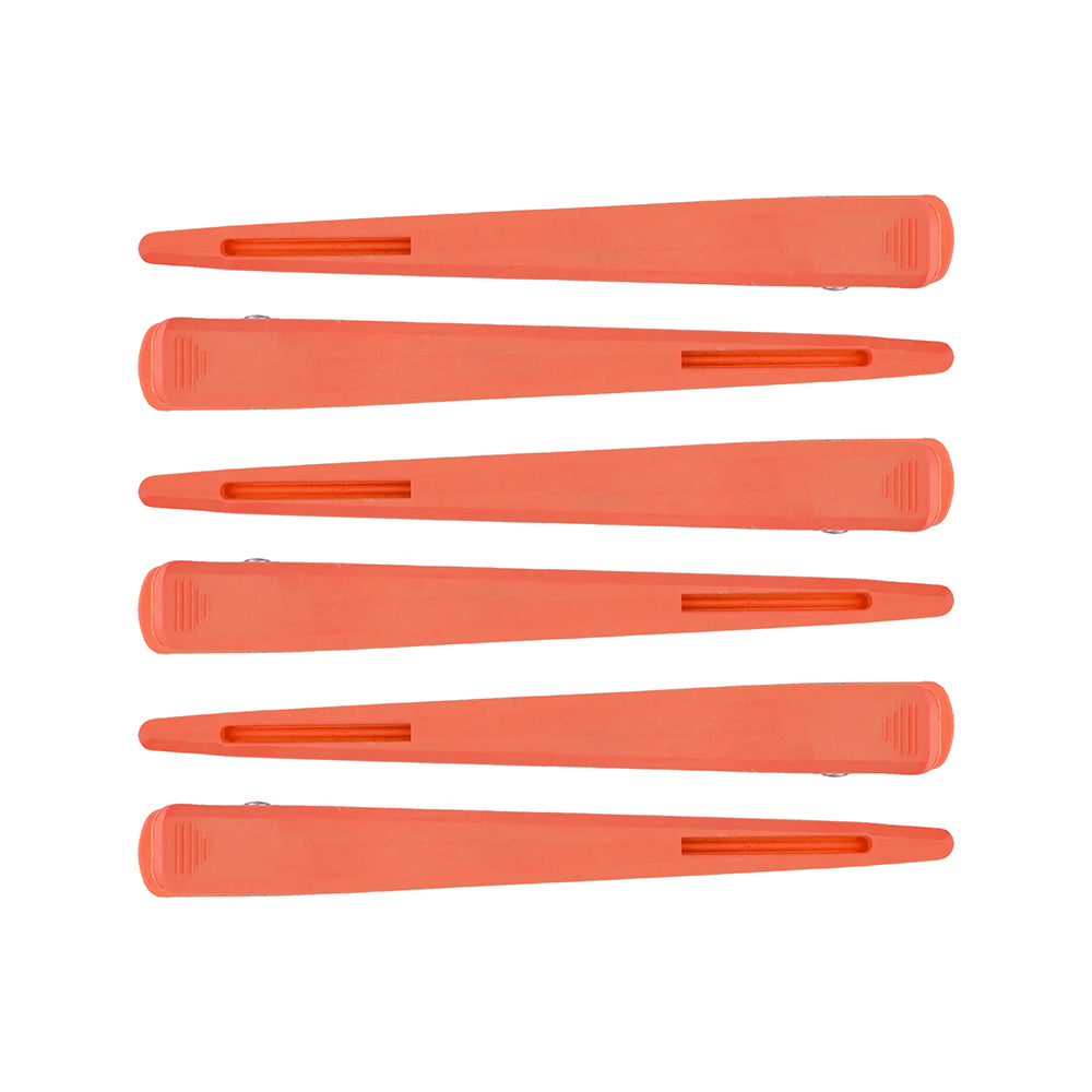 HoldME Tight Sectioning Clips Orange 6Pk