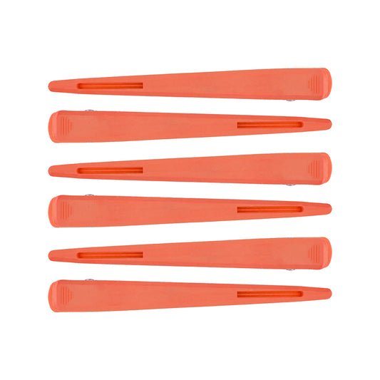 HoldME Tight Sectioning Clips Orange 6Pk