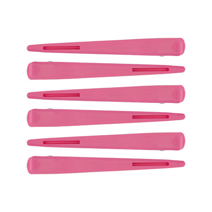 HoldME Tight Sectioning Clips Pink 6Pk