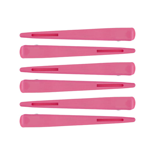 HoldME Tight Sectioning Clips Pink 6Pk