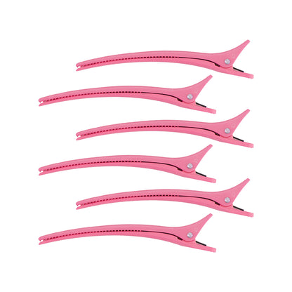 HoldME Tight Sectioning Clips Pink 6Pk