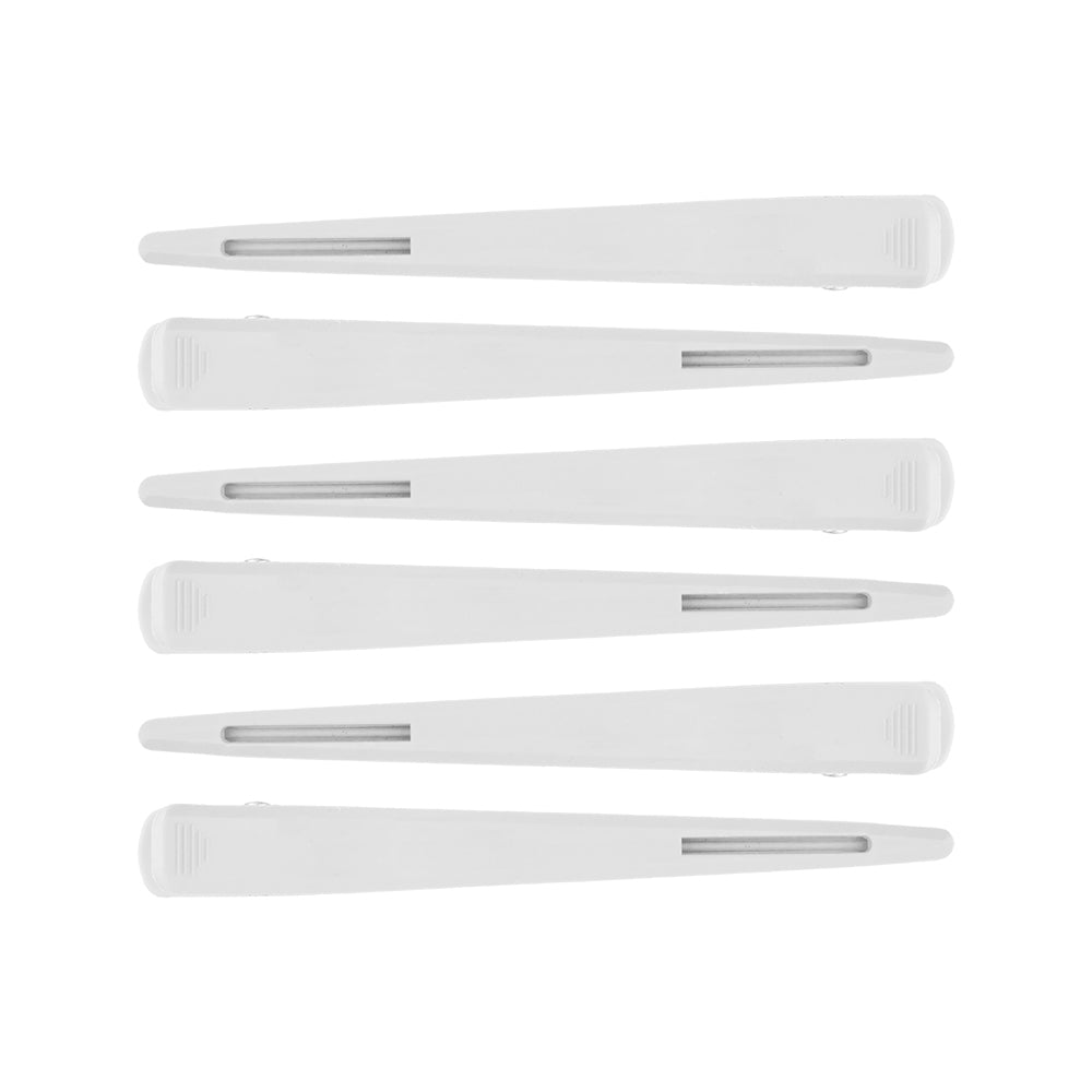 HoldME Tight Sectioning Clips White 6Pk