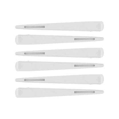 HoldME Tight Sectioning Clips White 6Pk