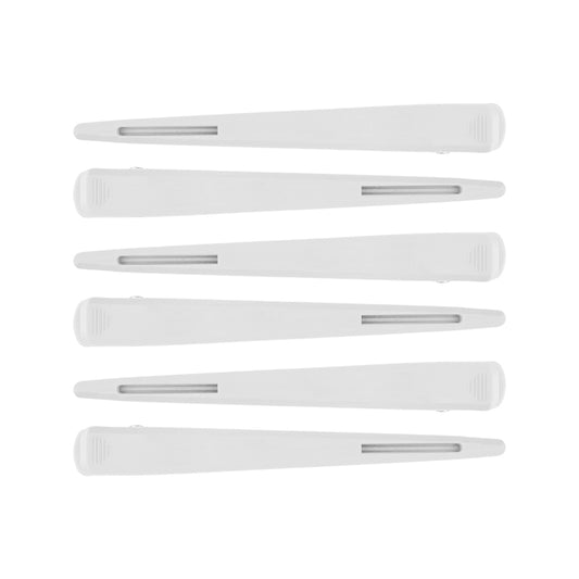 HoldME Tight Sectioning Clips White 6Pk