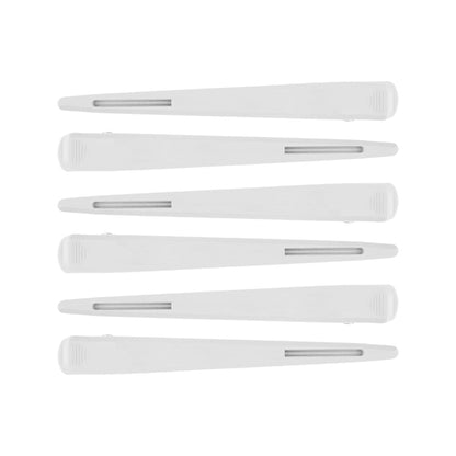 HoldME Tight Sectioning Clips White 6Pk