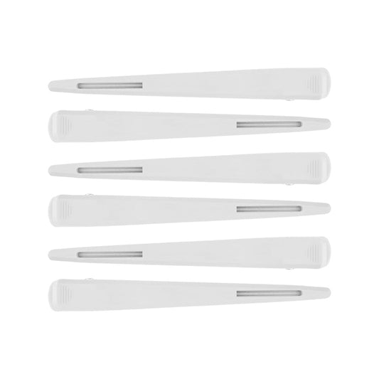 HoldME Tight Sectioning Clips White 6Pk