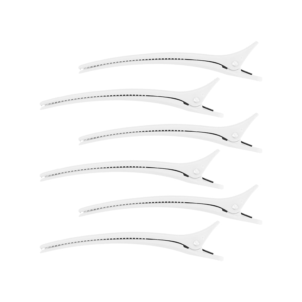 HoldME Tight Sectioning Clips White 6Pk