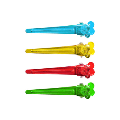 Pin Curl Clips Coloured 100Pk