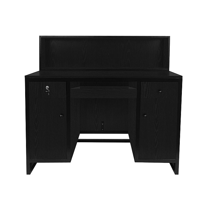 (DISCONTINUED) Glammar Dominican Reception Desk Black