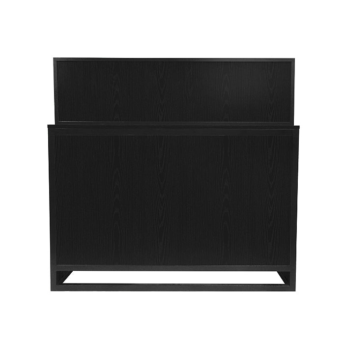 (DISCONTINUED) Glammar Dominican Reception Desk Black