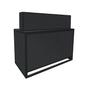 (DISCONTINUED) Glammar Dominican Reception Desk Onyx