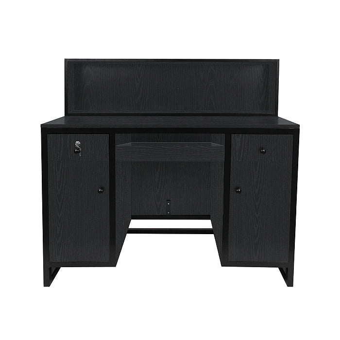 (DISCONTINUED) Glammar Dominican Reception Desk Onyx