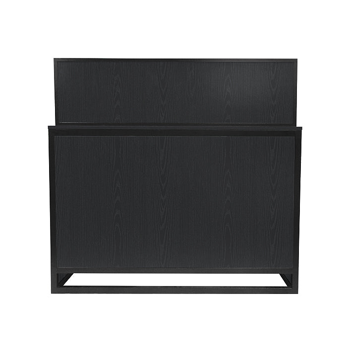 (DISCONTINUED) Glammar Dominican Reception Desk Onyx