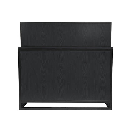 (DISCONTINUED) Glammar Dominican Reception Desk Onyx