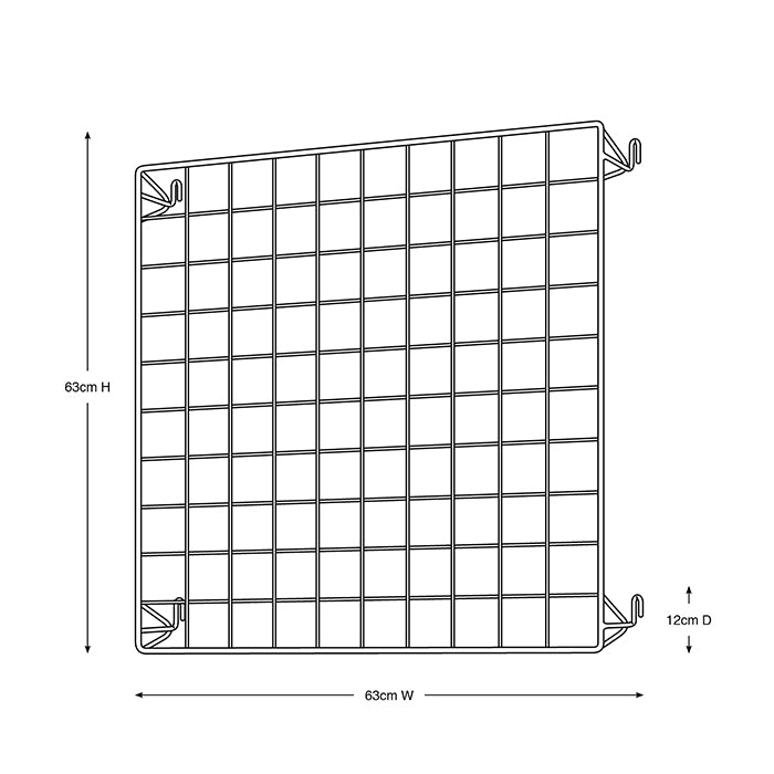 Glammar Prairie Colour Bar Tint Rack