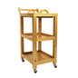 (DISCONTINUED) Glammar Wooden Spa Trolley