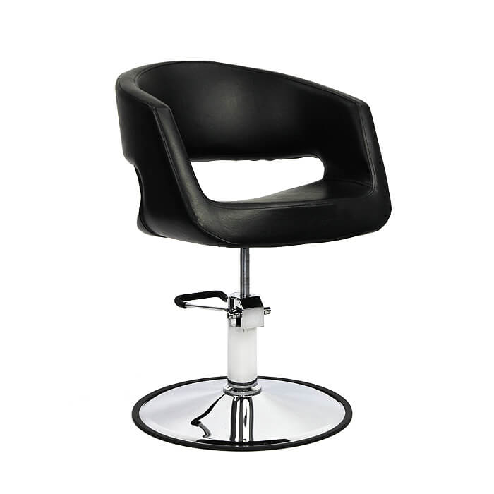 (DISCONTINUED) Glammar Courtney Salon Chair Black