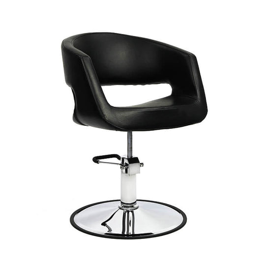 (DISCONTINUED) Glammar Courtney Salon Chair Black