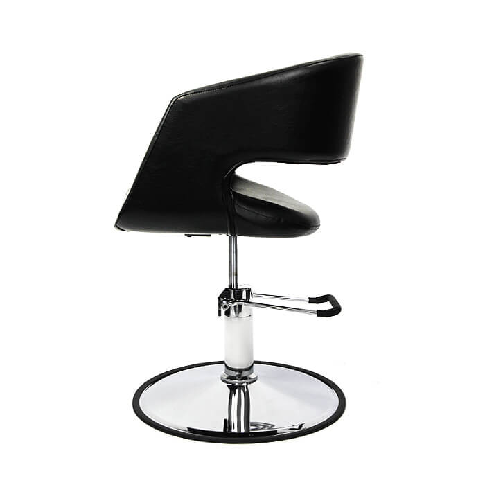 (DISCONTINUED) Glammar Courtney Salon Chair Black