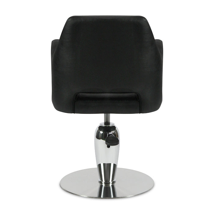 (DISCONTINUED) Glammar Amanda Salon Chair Black