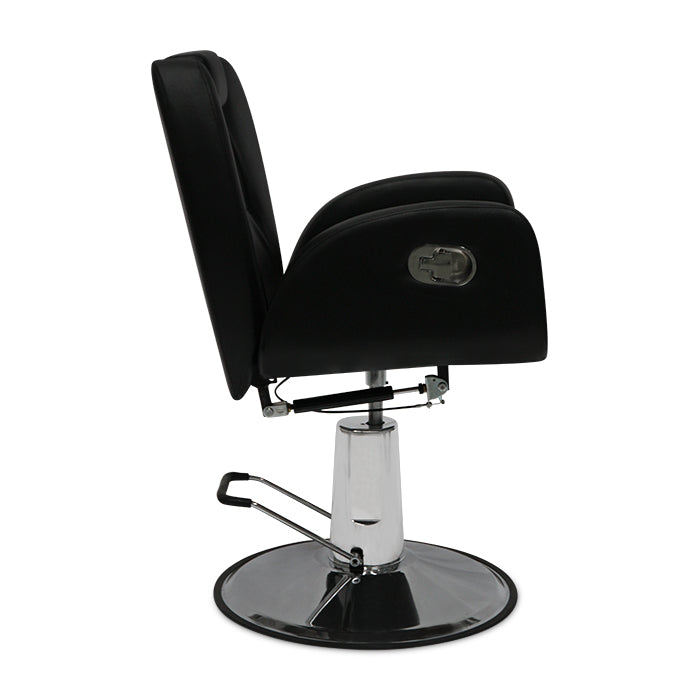 (DISCONTINUED) Glammar Zoey Styling Chair Black