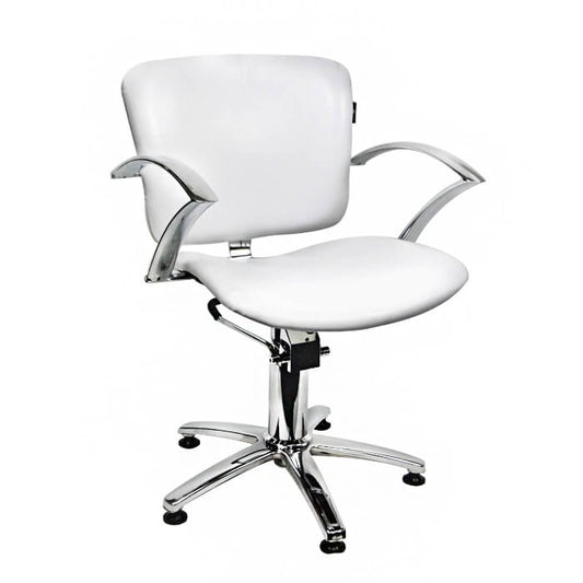 (DISCONTINUED) Glammar Alistair Chair Hydraulic White