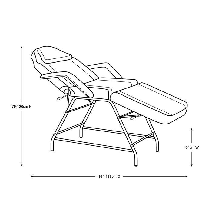 (DISCONTINUED) Glammar Garner Beauty Bed White