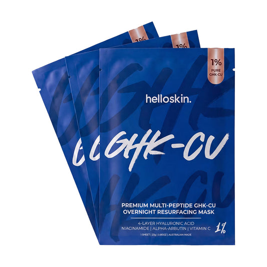 Helloskin GHK-Cu Overnight Face Mask 3pk