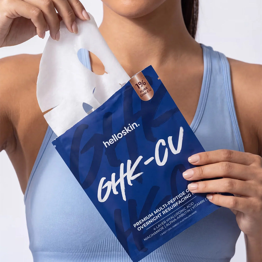 Helloskin GHK-Cu Overnight Face Mask 3pk