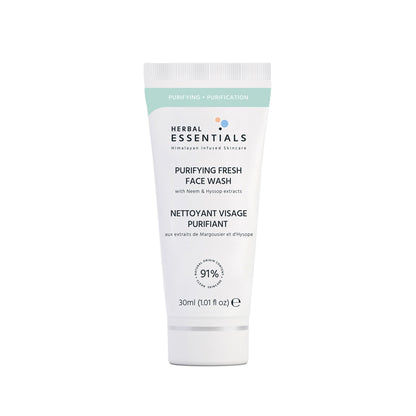 Herbal Essentials Purifying Fresh Face Wash 30ml