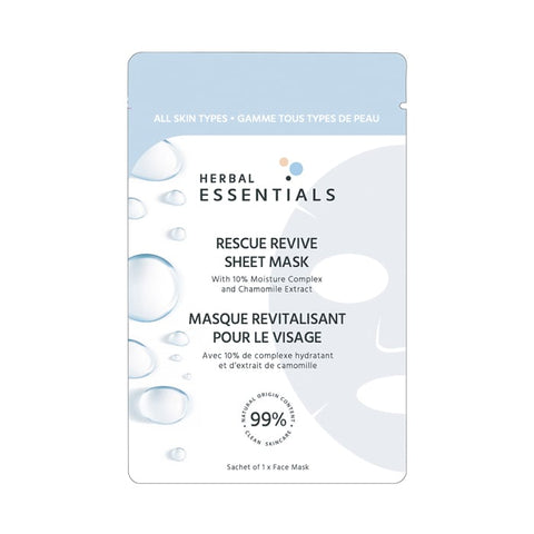 Herbal Essentials Rescue Revive Sheet Mask 1Pc