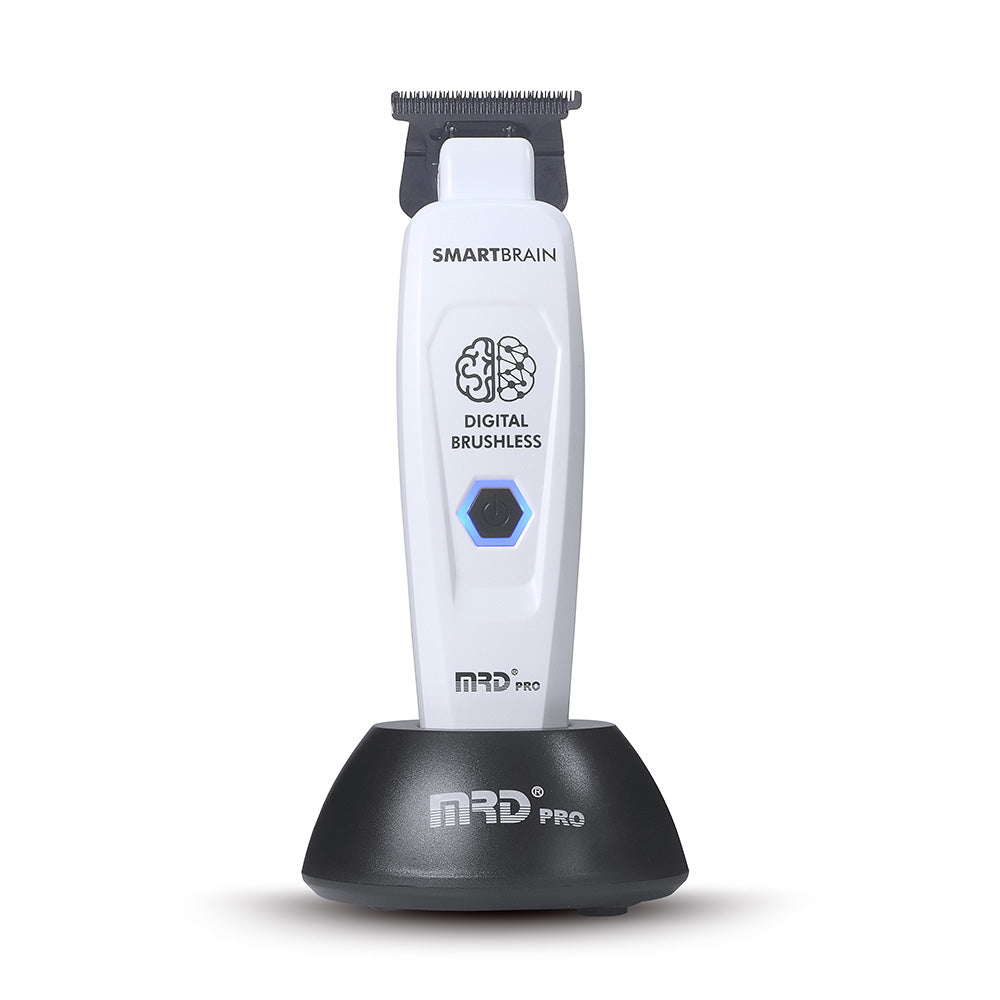 MRD Precision Smart Brain Digital Brushless Trimmer - White