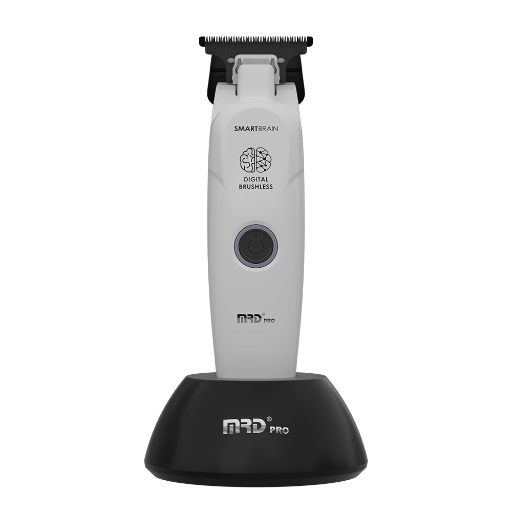 MRD Precision Smart Brain Digital Brushless Trimmer - White