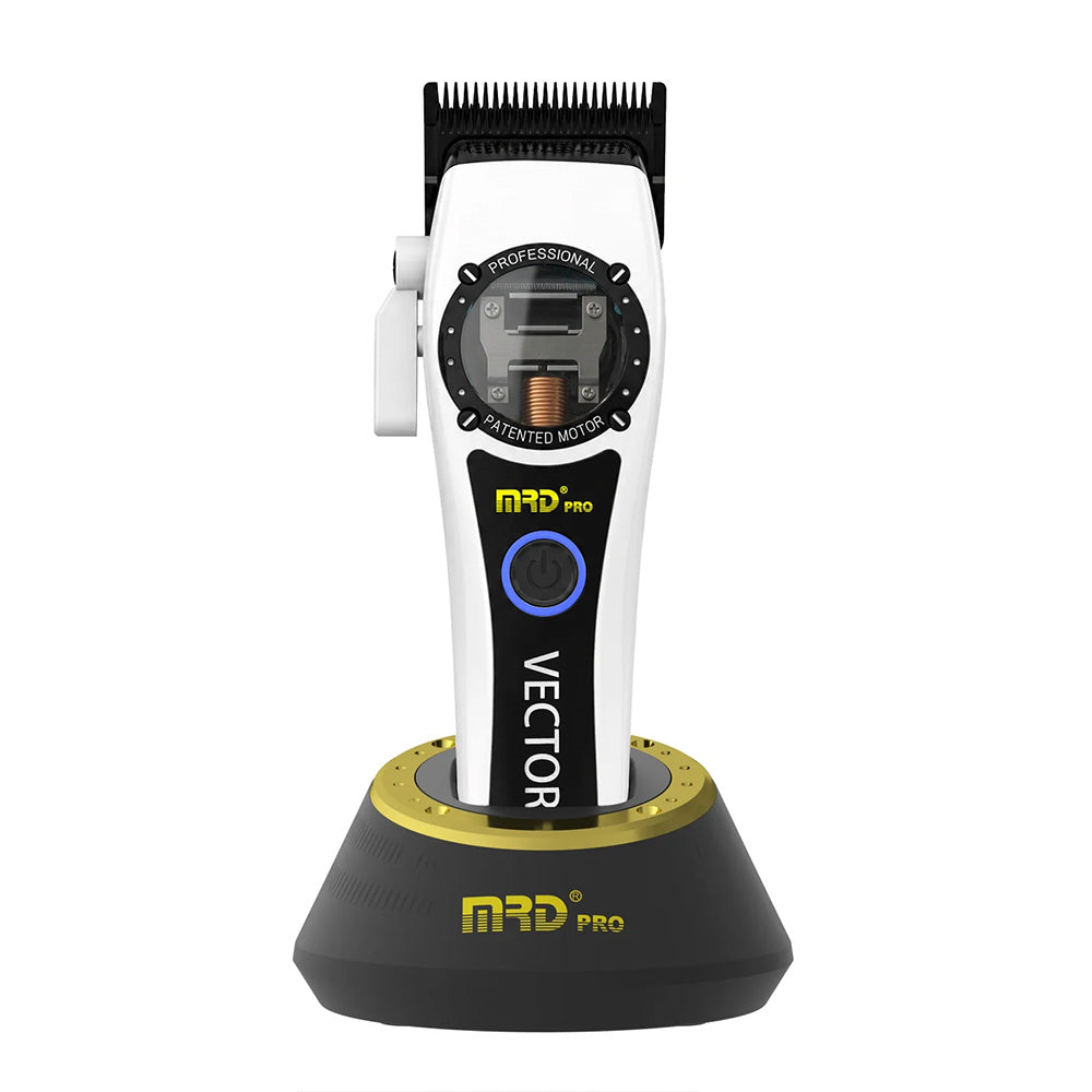 MRD Pro Vector Clipper & Trimmer Duo - Metallic White - 6