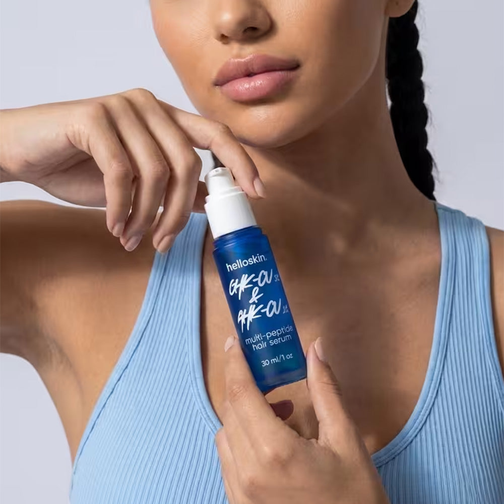 Helloskin GHK‑Cu 3% & AHK‑Cu 1% Multi‑Peptide Regrowth Hair Serum 30ml