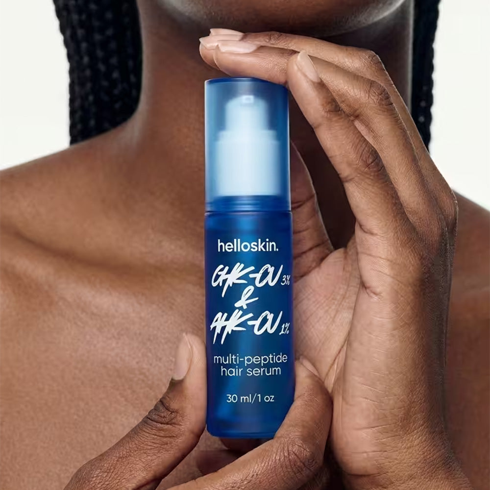 Helloskin GHK‑Cu 3% & AHK‑Cu 1% Multi‑Peptide Regrowth Hair Serum 30ml