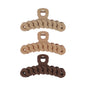Hey Stacey Claw Clips 3Pcs - Nude