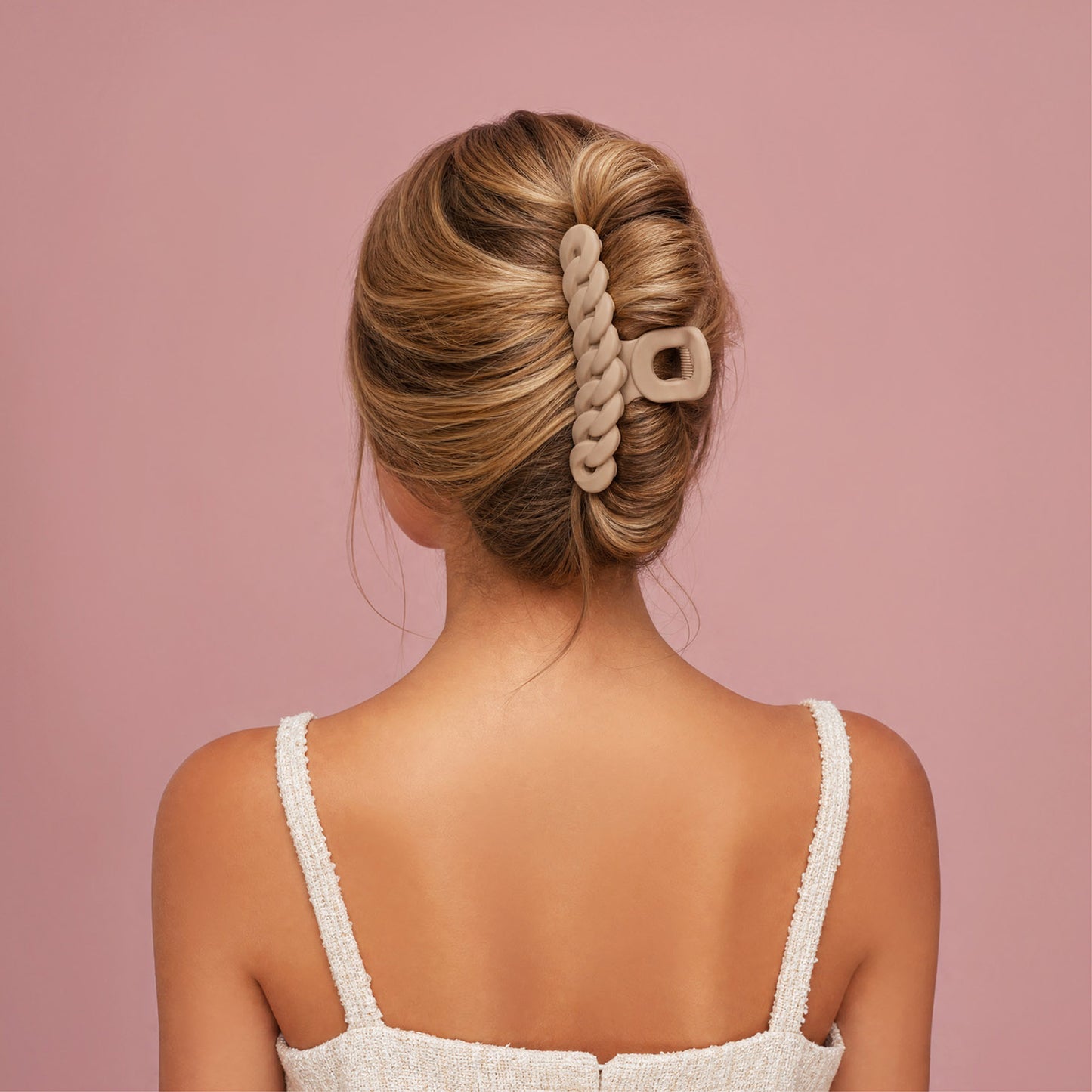 Hey Stacey Claw Clips 3Pcs - Nude