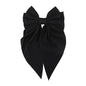 Hey Stacey Satin Bow Hair Clip - Black