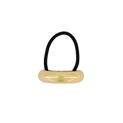 Hey Stacey Metal Single Cuff Hair Tie - Gold