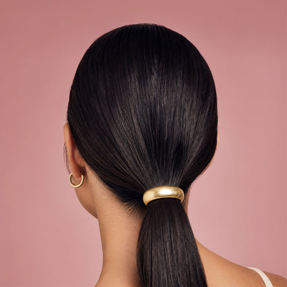 Hey Stacey Metal Single Cuff Hair Tie - Gold