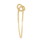 Hey Stacey Metal Knotted Hair Pin - Gold