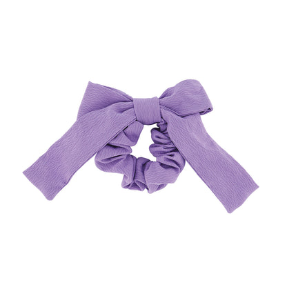 Hey Stacey Bow Scrunchie - Periwinkle