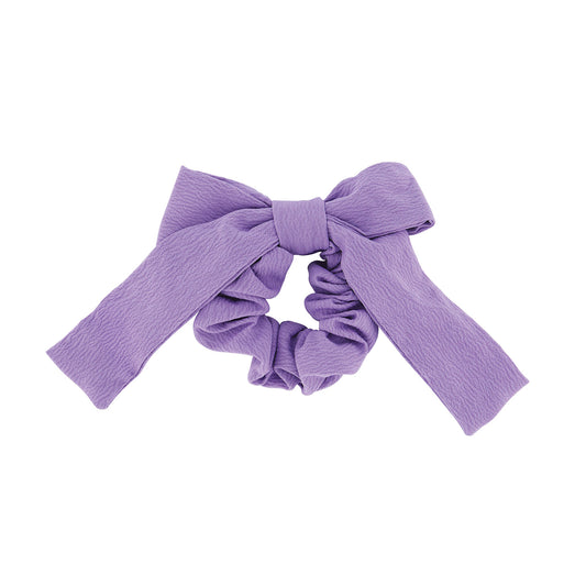 Hey Stacey Bow Scrunchie - Periwinkle