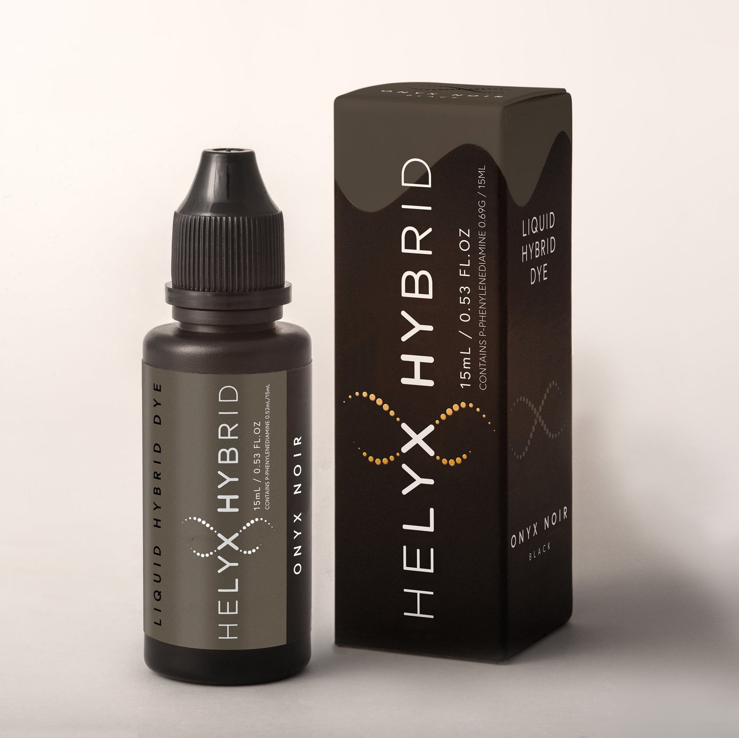 Elleebana Helyx Hybrid Dye - Onyx Noir Black 15ml