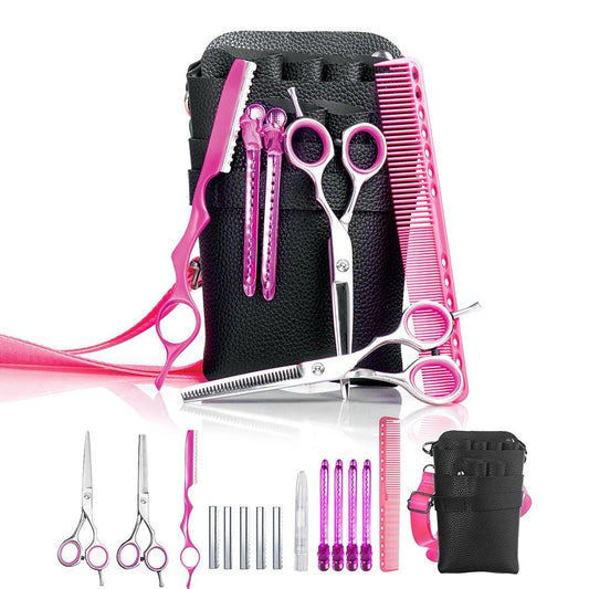 Iceman Star Slayer Scissor Kit - Pink 6"