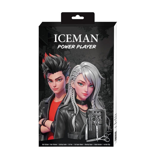 Iceman Power Player Scissor Kit - Black 5.5"