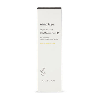 Innisfree Super Volcanic Clay Mousse Mask 2X 100ml