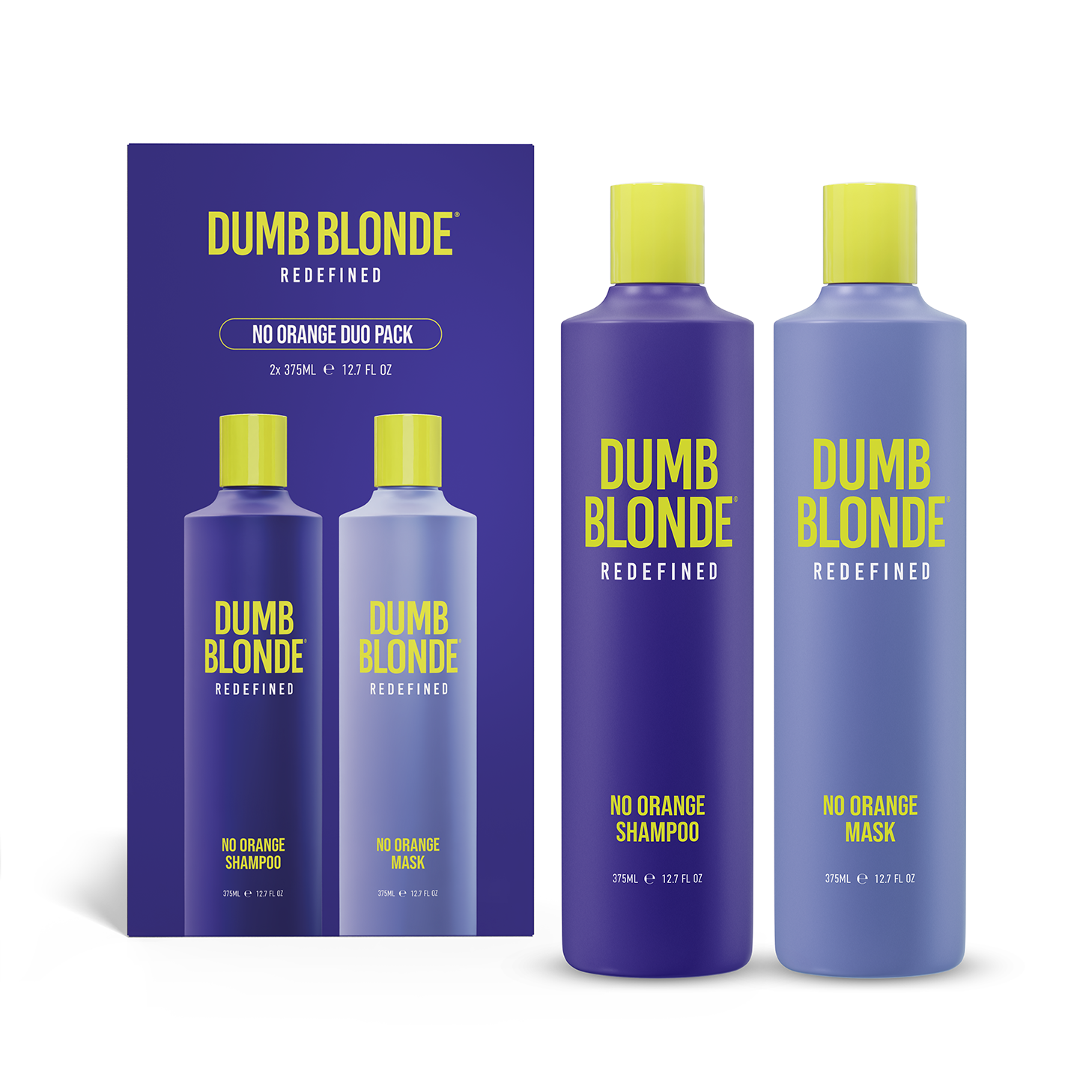 Dumb Blonde No Orange Duo Pack 375ml – AMR Beauty Group