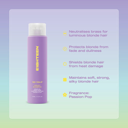 E18HTEEN No YOLO Violet Duo Pack 375ml